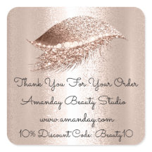 Glitzer Lashes Danke Shopping Discount