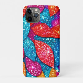 Glitzer-Leaf-Muster Case-Mate iPhone Hülle