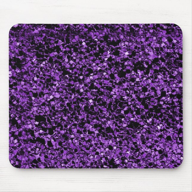 Glitzer lila mousepad (Vorne)
