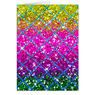 Glitzer Lila Snakeskin