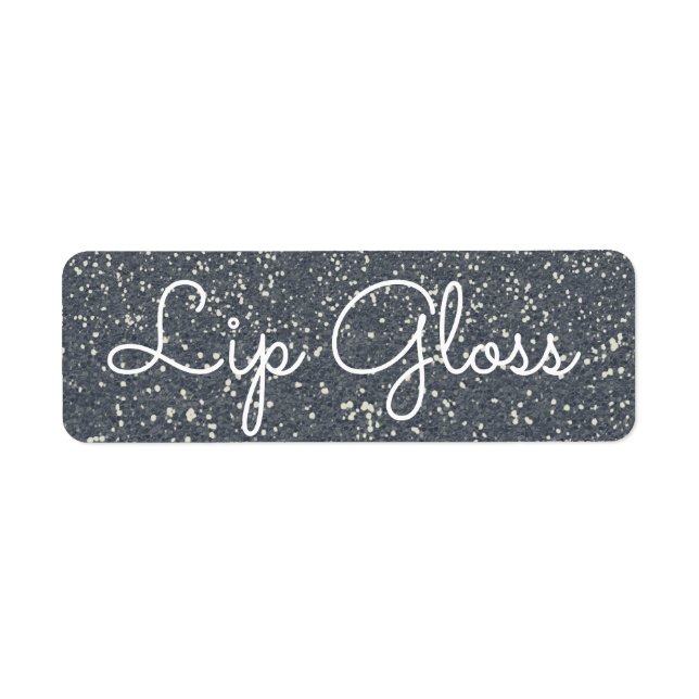 Glitzer-Lipgloss-Label (Vorne)