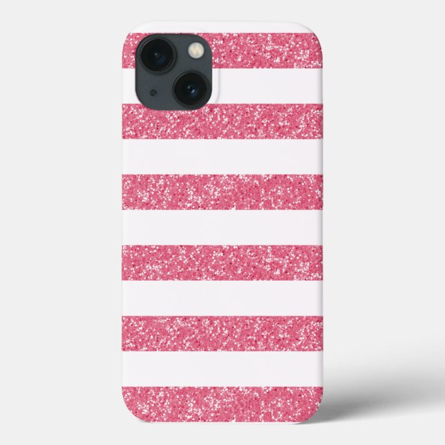 Glitzer Look Stripes iPhone 6 Tough Xtreme Fall Case-Mate iPhone Hülle (Rückseite)