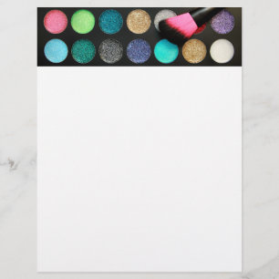 Glitzer Makeup Flyer