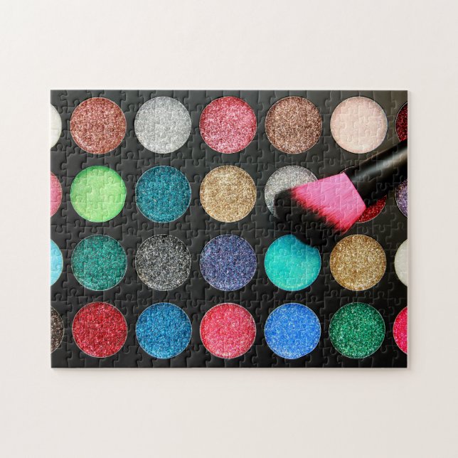 Glitzer Makeup Palette Puzzle (Horizontal)