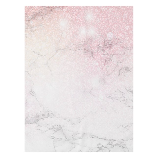 Glitzer Marmordesign Tischdecke (Vorderseite)