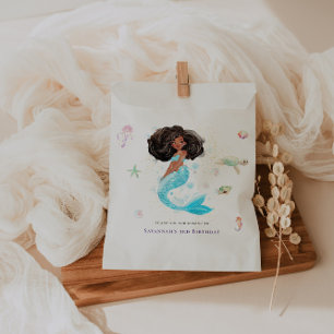 Glitzer Mermaid Birthday Geschenktütchen
