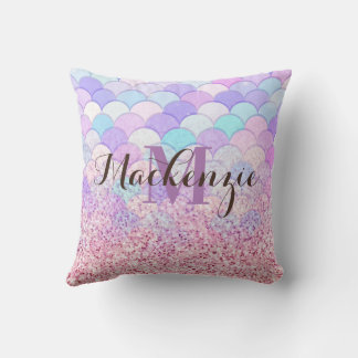 Glitzer Mermaid Kissen