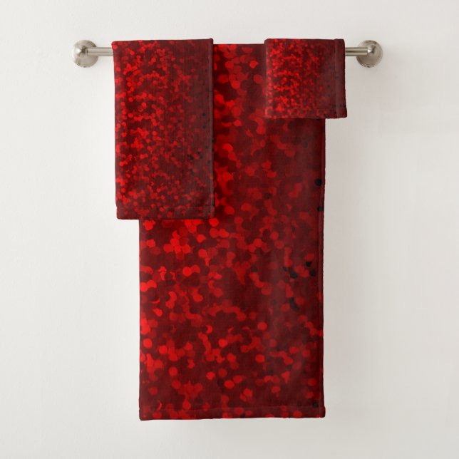 Glitzer mit glänzender Badewanne Handtuch Set (Insitu)