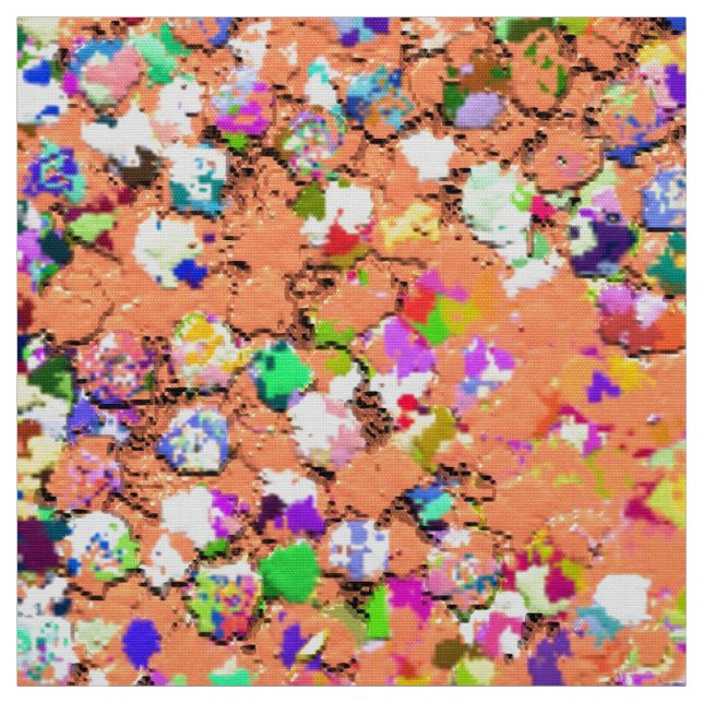Glitzer-Mode-Multicolor-Malerei #5 Stoff (Muster)