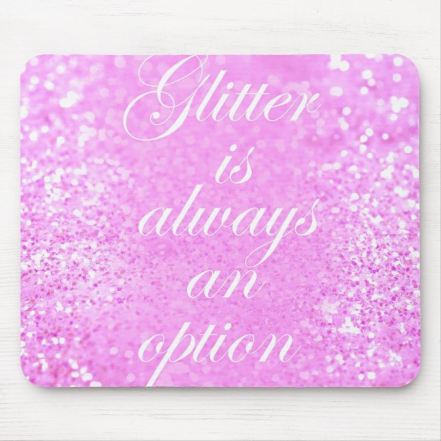 Glitzer Mousepad (Vorne)