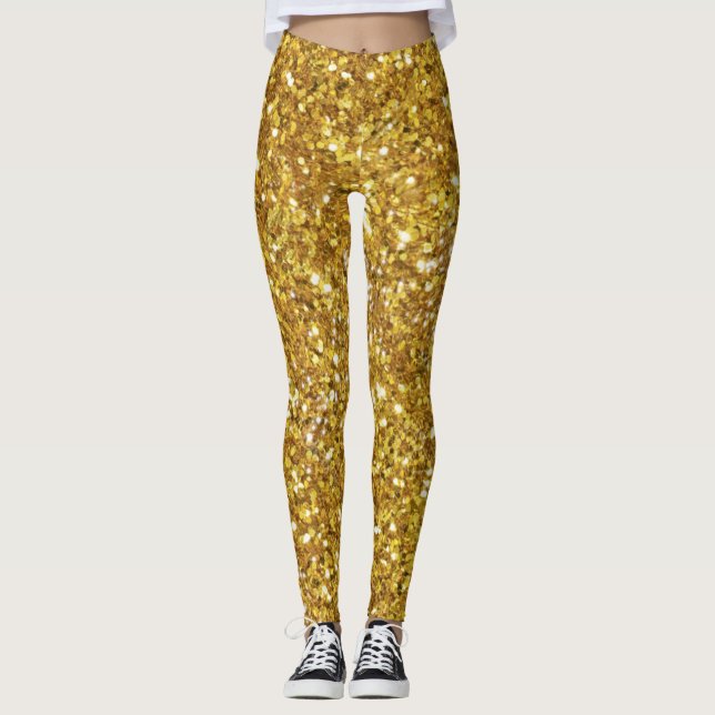 Glitzer-Muster Leggings (Vorderseite)