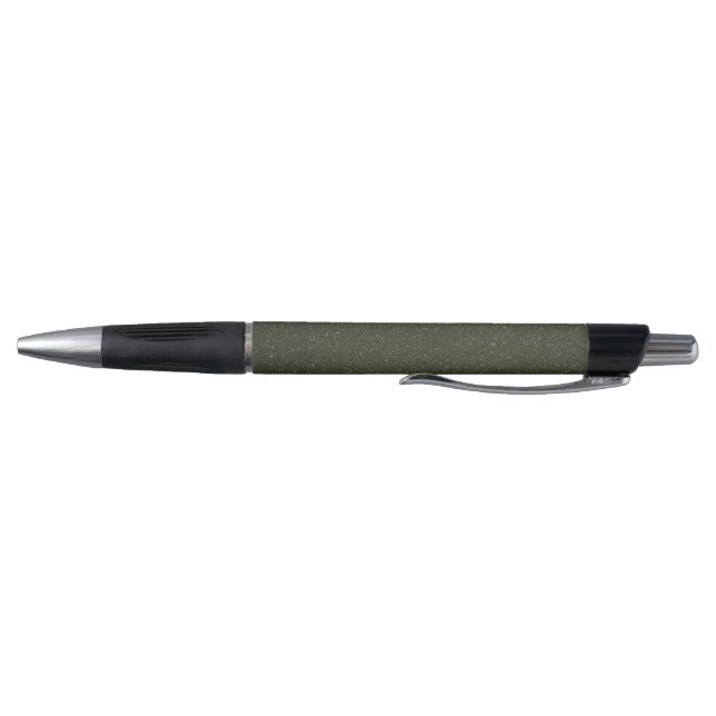 Glitzer Olive Green Pen - Ideal für Bulk Orders Kugelschreiber (Unterseite)