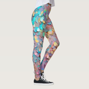 Glitzer Opal Holographic Modern Collection Leggings