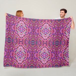 Glitzer Opal Holographic Popular Collection Fleecedecke
