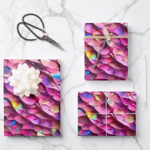 Glitzer Opal Holographic Popular Collection Geschenkpapier Set