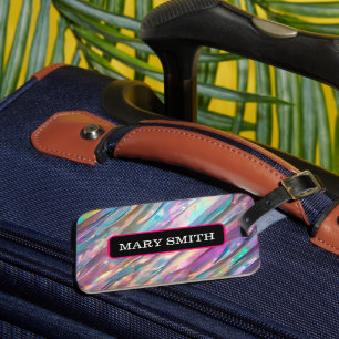 Glitzer Opal Holographic Trendy Collection Gepäckanhänger
