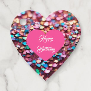 Glitzer Opal Trendy Holographic Collection Geschenkanhänger