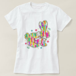 Glitzer Ostersonnige Typografie T-Shirt
