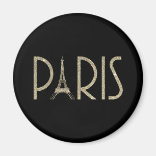 Glitzer PARIS-Magnet Magnet