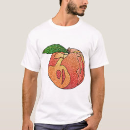 Glitzer Peach T-Shirt