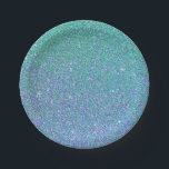 Glitzer-Pfefferminzplatte, grün, lila und blau Pappteller<br><div class="desc">Die Papiertafel aus Glitzer ist schlicht und in den Farben Minzgrün,  lila und Blau gehalten. Perfekt für jede Mitgefühl,  die ein wenig funkeln muss.</div>