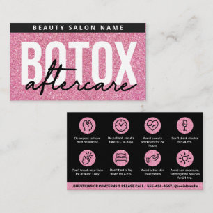 Glitzer Pink Botox Füllfederhalter Anleitung Nach Visitenkarte