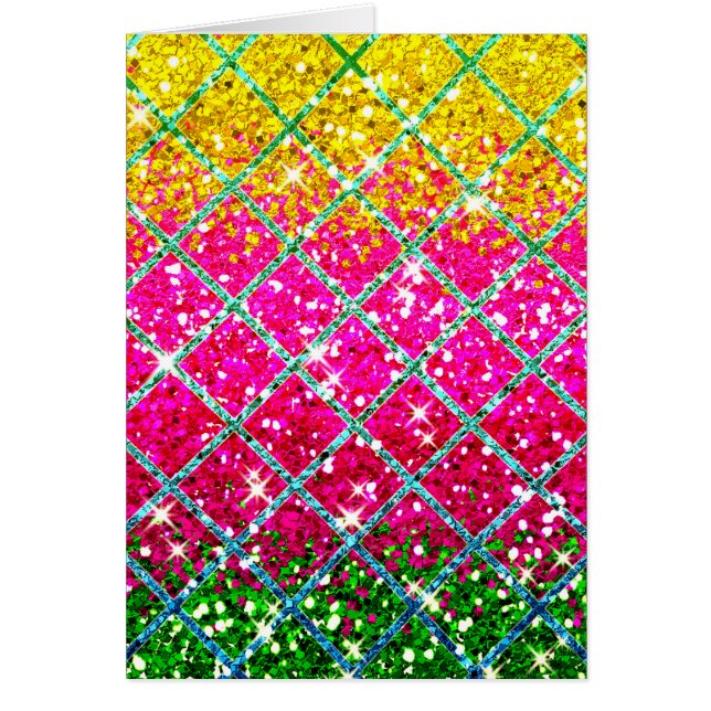 Glitzer Pink Snakeskin (Vorne)