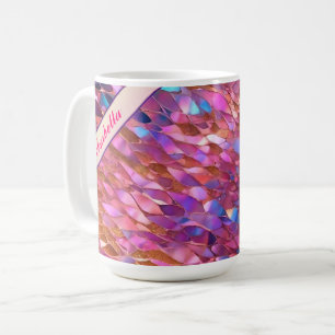 Glitzer Populäre opal-holografische Sammlung Kaffeetasse