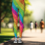 Glitzer Rainbow Flag Ehegewähr Gay Pride Leggings<br><div class="desc">Funkelnd Freude für LGBT & Verbündete! Feiern Sie die Gleichheit der Ehen in allen fünfzig Staaten der Vereinigten Staaten.</div>