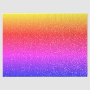 Glitzer-Rainbow-Textur-Dekoupage-Gewebe Seidenpapier