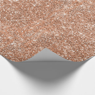 Glitzer-Rosen-Gold Geschenkpapier