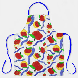 Glitzer Rosh Hashanah schießt Äpfel und Honig Schürze