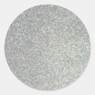 Glitzer Runder Aufkleber
