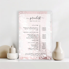 Glitzer Salon Price List Poster