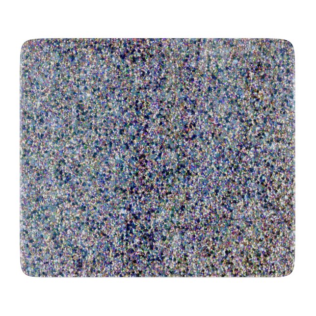 Glitzer-Schein-glänzender Schimmer-Glitzer Schneidebrett (Vorderseite)