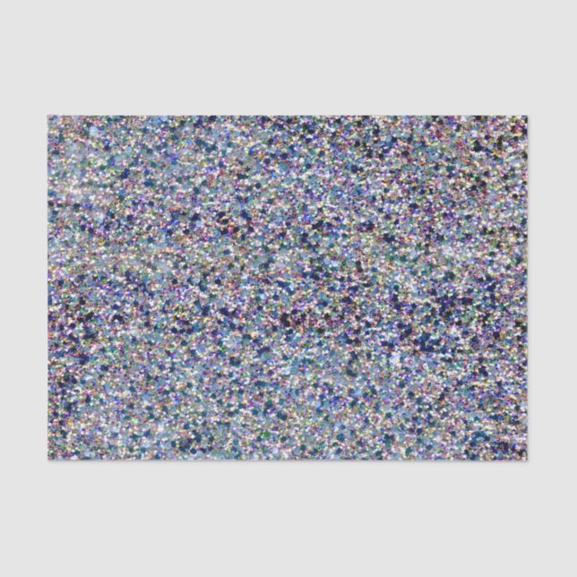 Glitzer-Schein-glänzender Schimmer-Glitzer Seidenpapier (Vorderseite)