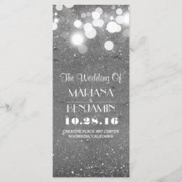 Glitzer-Schimmer-Silber-Silber-Lesegerät Programm