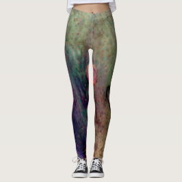 Glitzer-Schlamm-Leggings Leggings