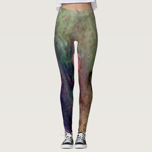 Glitzer-Schlamm-Leggings Leggings (Vorderseite)