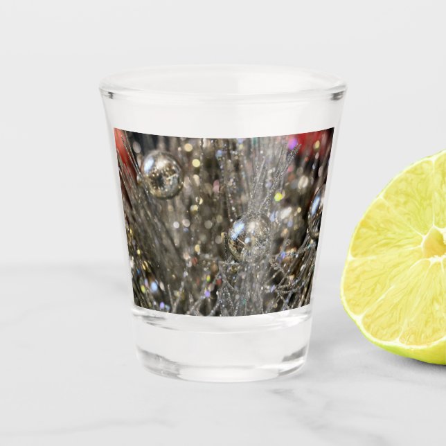 Glitzer Schnapsglas (Vorderseite)