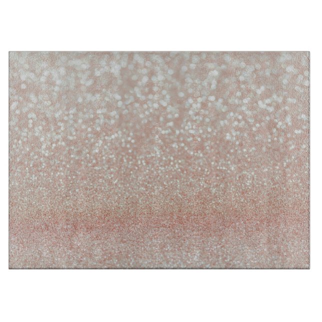 Glitzer Schneidebrett (Vorderseite)