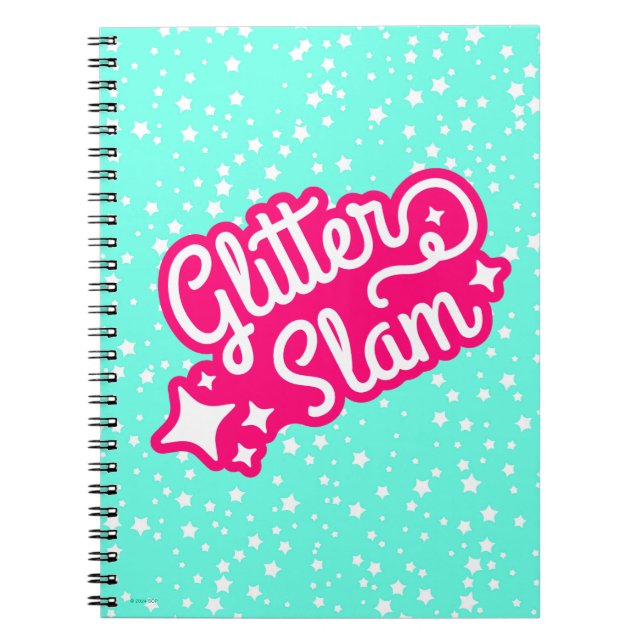 Glitzer Slam Notizblock (Vorderseite)
