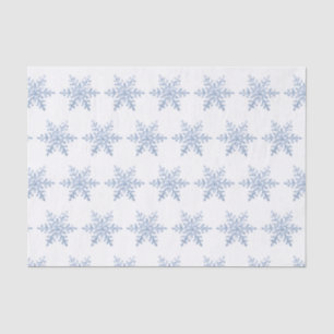 Glitzer Snowflake Pattern Seidenpapier