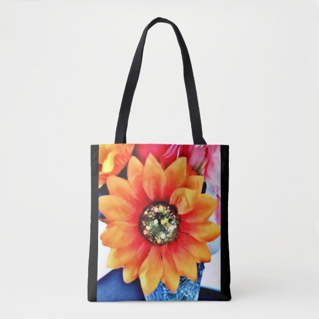 Glitzer Sonnenblume (Vorderseite)