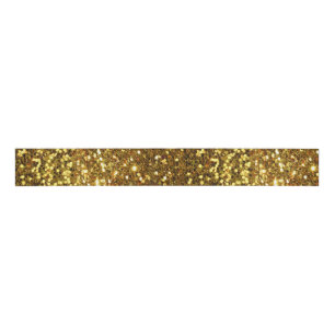 Glitzer Sparkle Gold Imitate Sequel Ripsband
