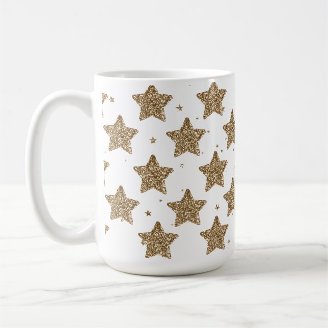 Glitzer Star Tasse (Links)