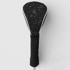 Glitzer Stars2 - Silberschwarz Golf Headcover
