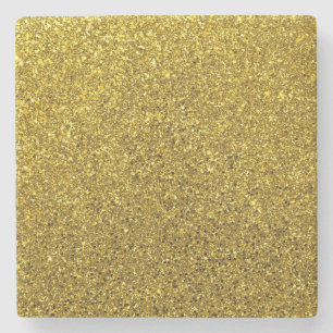 Glitzer Steinuntersetzer