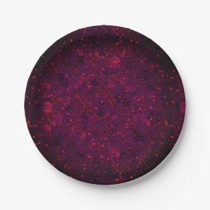 Glitzer-Sticker mit glänzender Notizzettel Pappteller
