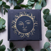 Glitzer Sun Magic Navy Blau Coole Vintage Himmelsk
